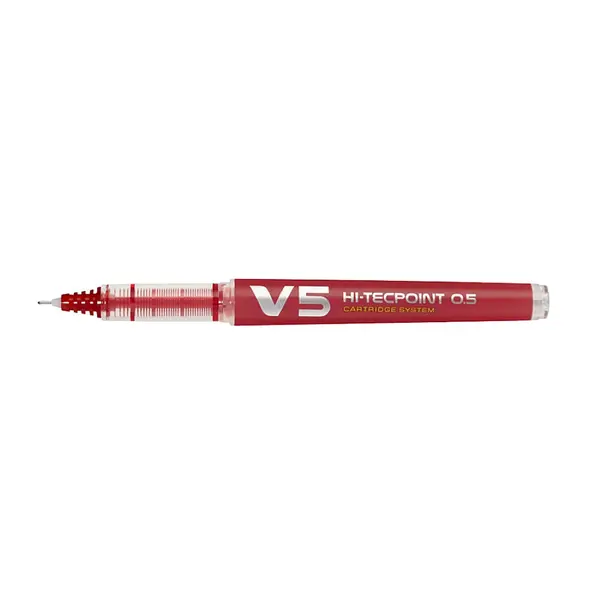 Roller reîncărcabil Pilot V5 Hi-Tecpoint 0.5 mm Roller reîncărcabil Pilot V5 Hi-Tecpoint 0.5 mm rosu