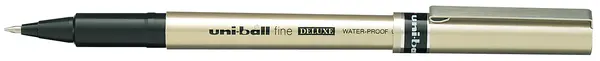 Roller Uniball Fine Deluxe – Negru, 0.7 mm