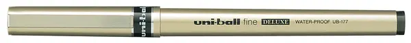 Roller Uniball Fine Deluxe – Rosu, 0.7 mm