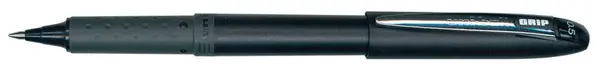 Roller Uniball Grip – Negru, 0,5 mm
