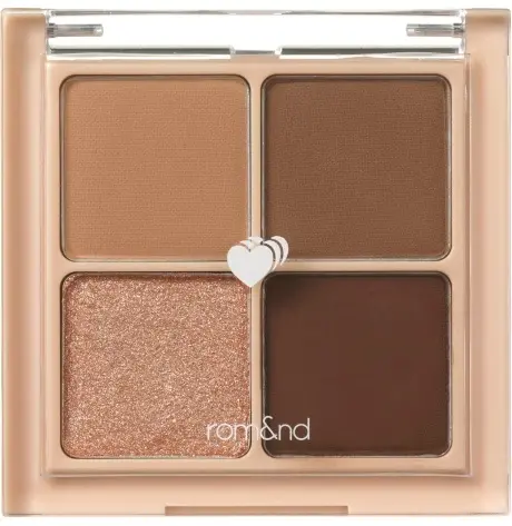Rom&nd Paletă de farduri de pleoape Better Than Eyes, 03 Dry Ragras, 4 culori