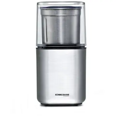 ROMMELSBACHER Rasnita pentru cafea si condimente 200 W, capacitate de umplere 70 g, 2 recipiente pentru rasnire din otel inoxidabil, Rommelsbacher, EGK200
