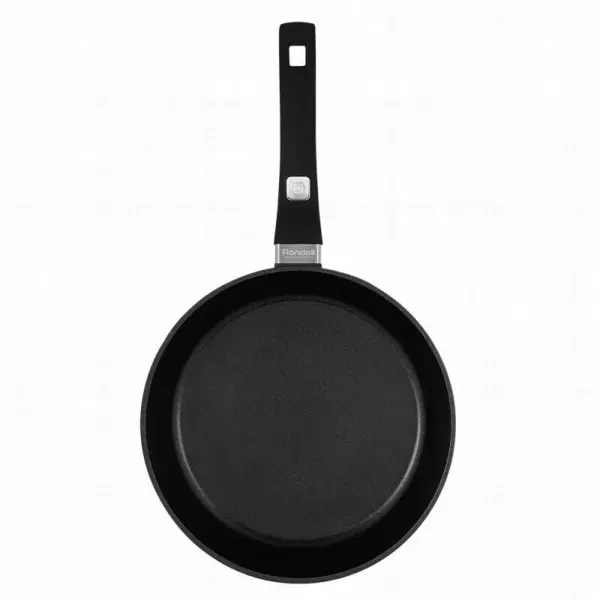 Rondell Tigaie Rondell RDA-1346, 24 cm, Aluminiu, Acoperire antiaderenta, Negru