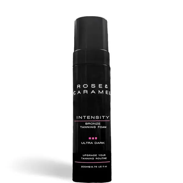 Rose and Caramel Intensity Bronze Tanning Foam 200ml - Ultra Dark
