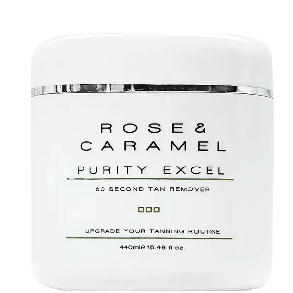 Rose and Caramel Purity Excel 60 Second Tan Remover - 440ml