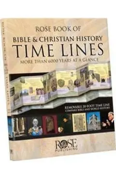 Rose Book of Bible & Christian History Time Lines: More Than 6000 Years at a Glance - Rose Publishing