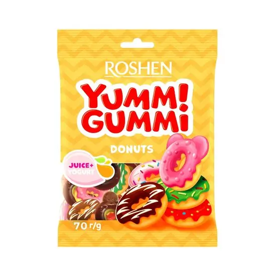 Roshen Jeleuri Gogoasă Yummi Gummi 70g Engros