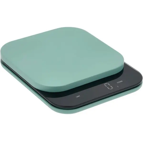 Rosti Cantar de bucatarie Rosti Mensura 25686 - 17008730, Capacitate maxima 10kg, Trepte 1g, Masuri g, kg, oz, lb, ml, fl oz, TARE, Ecran LED extra mare, Verde
