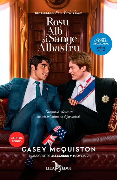 Roșu, alb și sânge albastru, hardcover tie-in