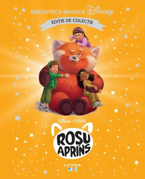 Rosu-aprins. Disney. Biblioteca magica. Editie de colectie