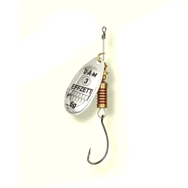 Rotativa Singlehook Spinner Nr.1 3g Silver