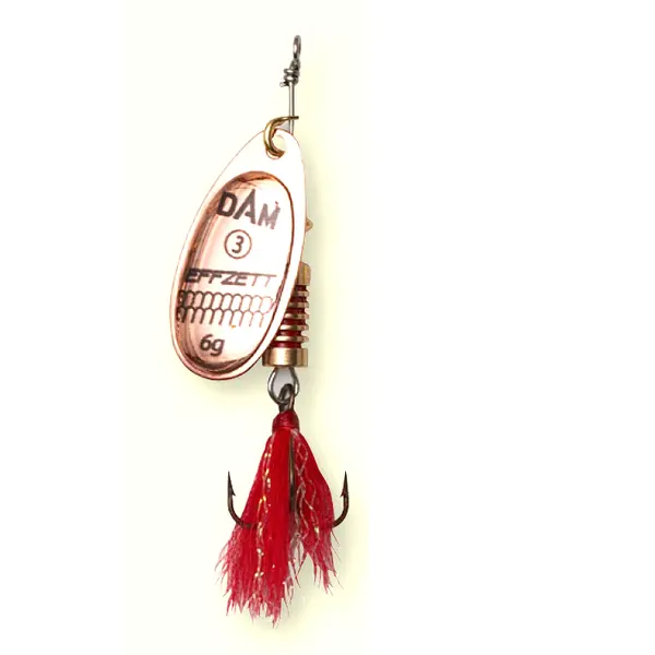 Rotativa Standard Dressed Spinner Nr.1 3g Cupru