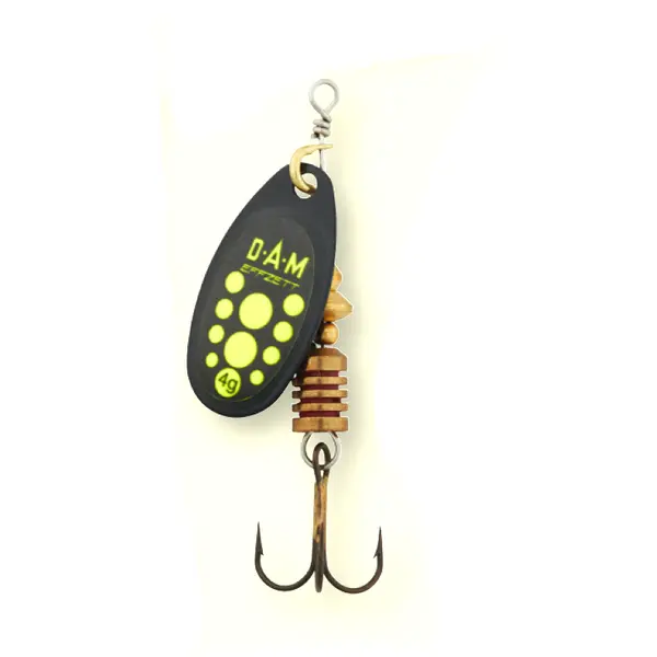 Rotativa Standard Spinner Nr.2 4g Black Yellow