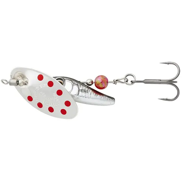 Rotativa Sticklebait Spinner Nr.3 7.3g Sinking Dirty Silver Red