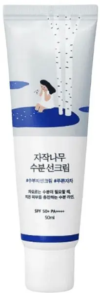 Round Lab Cremă de protecție solară hidratantă cu sevă de mesteacăn, SPF50+, 50 ml