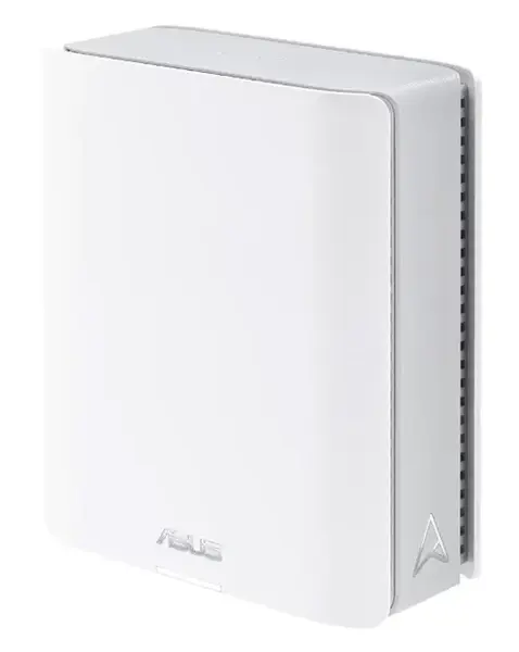 Router Mesh Wireless ASUS ZenWiFi BT8(W-1-PK), BE14000, Tri-Band, acoperire 280 metri patrati, Tri-Core 1.8GHz CPU, 128MB-1GB Flash-RAM, 2.5G dual-port, Smart Home Master SSIDs, AiProtection Pro, Adaptive QoS, VPN server-client, Beamforming, AiMesh