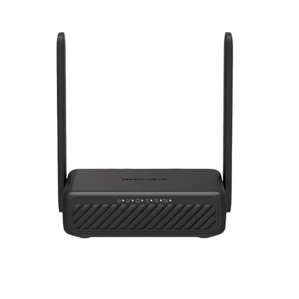 Router portabil 4G LTE Mercusys MB113-4G, 2 porturi, 300 Mbps, nano SIM, USB-C