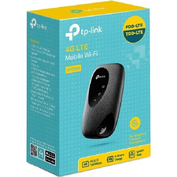 Router TP-Link Wireless portabil 4G 150 Mbps - M7200