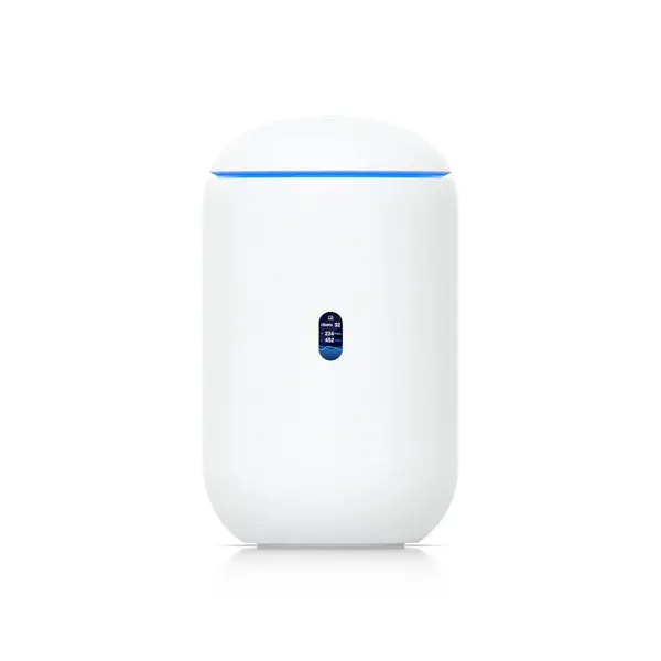 Router tri-band Ubiquiti UniFi Dream UDR7, WiFi 7, 10G SFP+, 2.5GbE, 2.4 - 5 - 6 GHz, bluetooth, microSD 64GB