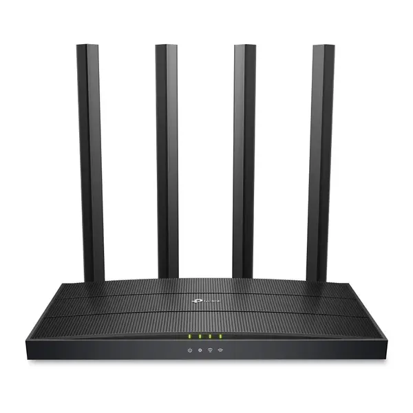 Router Wi-Fi TP-Link Omada ER605W, Dual-Band WiFi 6, pana la 1317 Mbps, 5x RJ-45 Gigabit, 4 antene, VPN, management SDN