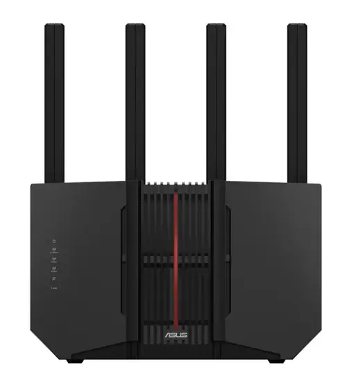Router Wireless ASUS RT-BE92U, Gigabit, WI-Fi 7, Tri Band 1032 + 2882 + 5764 Mbps, USB 3.2 Gen1 (Negru)