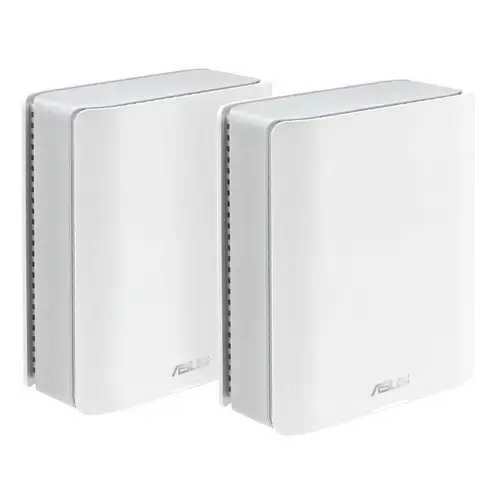 Router Wireless ASUS ZenWiFi BT8 (2PK) BE14000, Tri-Band, WiFi 7, Smart AiMesh (Alb)