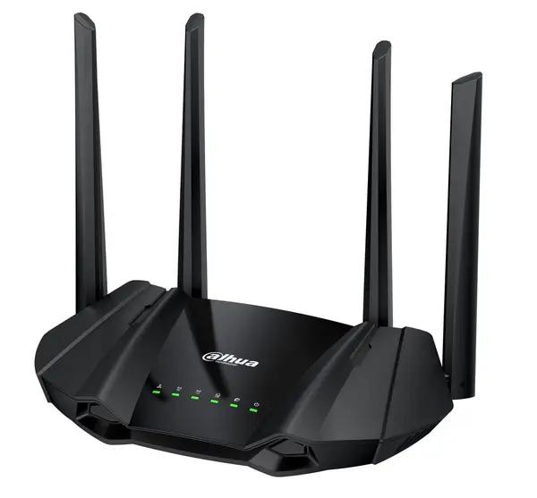 Router wireless Dual-band, 1.5 Gbps, Tehnologie MU-MIMO, Indicatoare LED, Dahua DH-AX15M