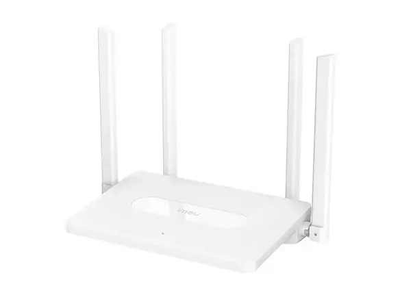 Router wireless IMOU AC1200, Dual-Band Wi-Fi, 4 porturi, 4 antene externe 5dBi, Indicator LED, HR12F