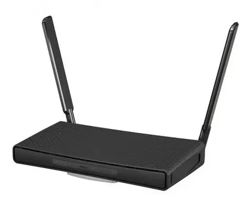 Router Wireless MikroTik RBD53iG-5HacD2HnD, Gigabit, 1200 Mbps, 2 Antene externe (Negru)
