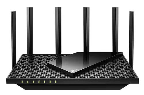 Router Wireless TP-Link Archer AX72 Pro, AX5400, Wi-Fi 6, Dual-Band, Gigabit, 6 Antene externe (Negru)