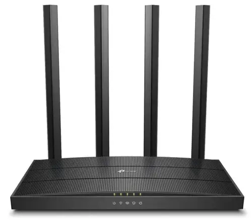 Router Wireless TP-LINK Archer C80, Gigabit, Dual Band, 1900 Mbps, 4 Antene externe (Negru)