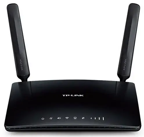 Router Wireless TP-Link Archer MR200, Dual band, 750 Mbps, 3 Antene Wi-Fi interne, 2 Antene 4G LTE detasabile