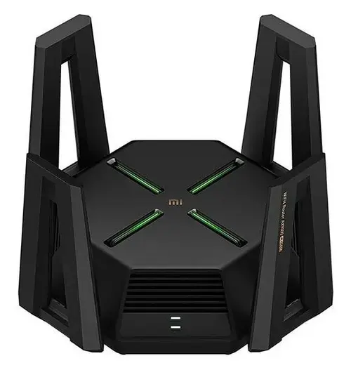 Router Wireless Xiaomi Mi Router AX9000, Gigabit, Tri-band, WiFi 6, 9000 Mbps (Negru)