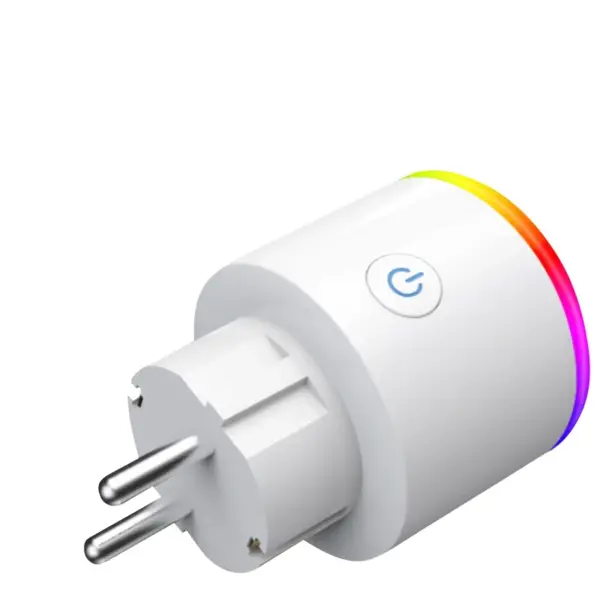 Rovo Priza inteligenta Rovo A12 WiFi, 16A, Monitorizare energie, Alexa, Google Assistant