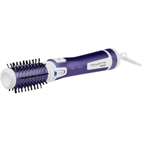 Rowenta Perie rotativa Rowenta Actic Volume & Shine CF9530F0, 1000 W, 2 trepte, Invelis ceramic, Alb