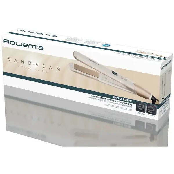 Rowenta Rowenta Placa de Par SF4633F0, 8 trepte temperatura, 42 W, Bej