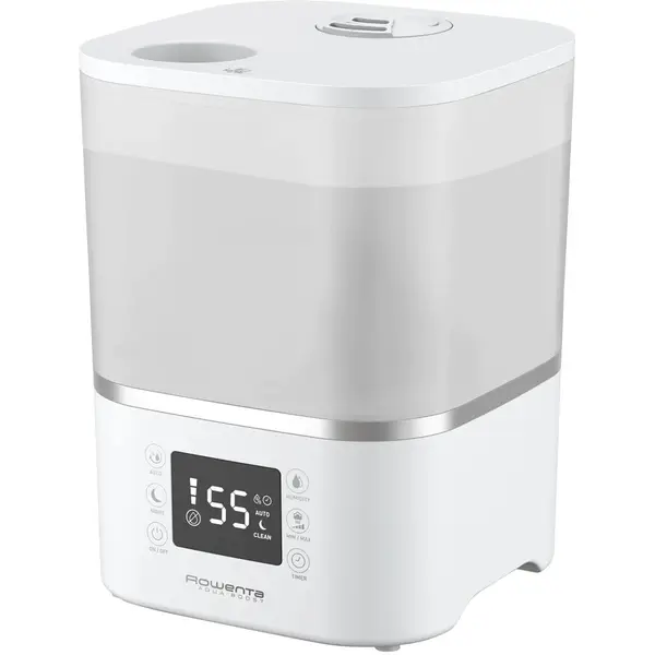 Rowenta Umidificator Rowenta Aqua Boost HU4020F0, Alb/Argintiu
