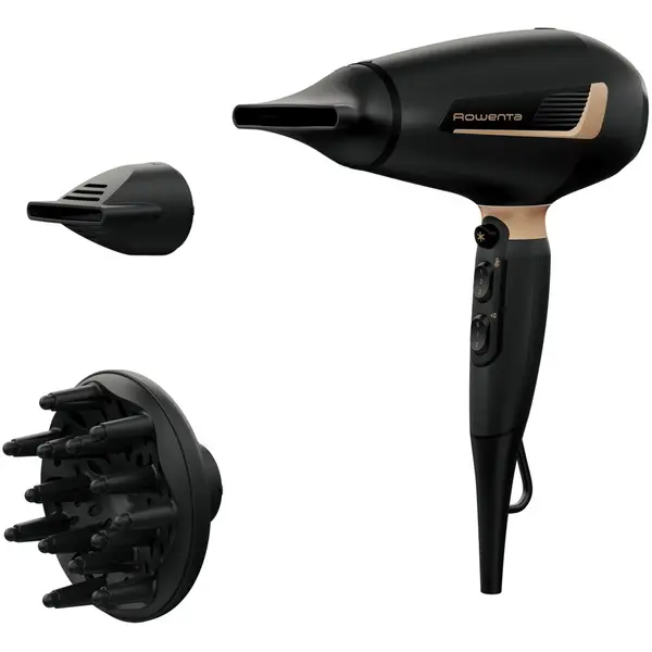 Rowenta Uscator de par Rowenta CV8840F0, 2200W, Functie ionica, Jet de aer rece