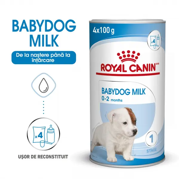 Royal Canin Babydog Milk inlocuitor lapte matern caine, 400 g