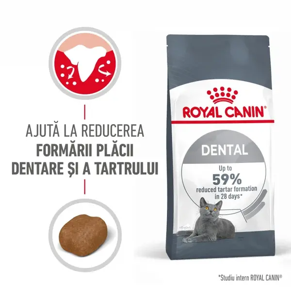 Royal Canin Dental Care Adult hrana uscata pisica, reducerea formarii tartrului, 1.5 kg