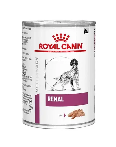 ROYAL CANIN Dog Renal 6 x 410 g hrană umedă pentru câini cu insuficiență renală cronică