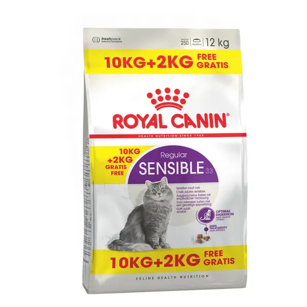Royal Canin Felin Sensible 33 10 kg +2 kg