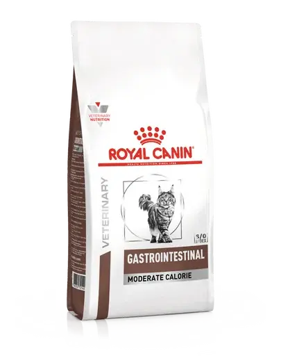 ROYAL CANIN Gastro Intestinal Moderate Calorie Feline 2 x 400 g hrana dietetica pisici cu afectiuni gastrointestinale
