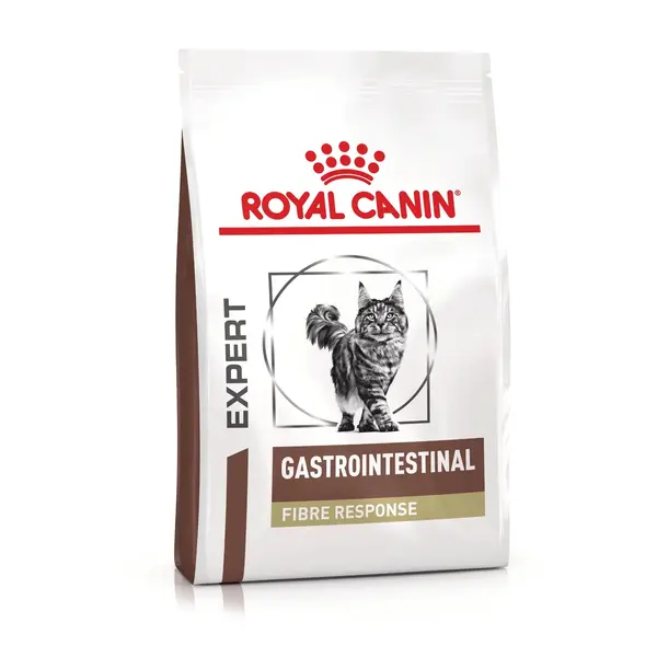 ROYAL CANIN Gastrointestinal Fibre Response, dieta veterinara, hrana uscata pisici, sistem digestiv, 2 kg