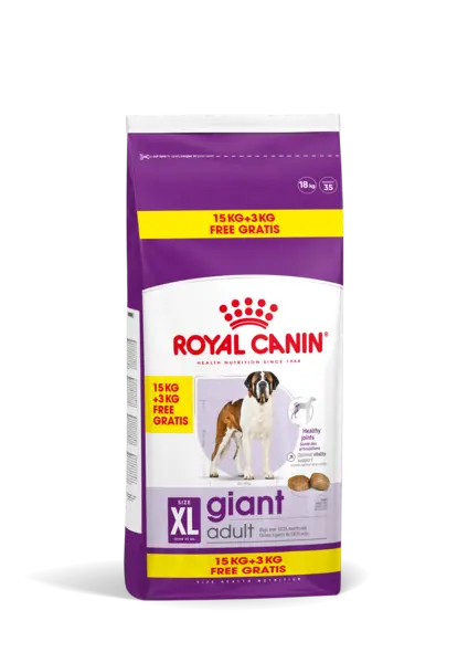 Royal Canin Giant Adult hrana uscata caine, 15+3 kg