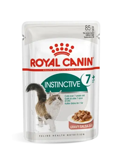 ROYAL CANIN Instinctive 7+ hrana umeda in sos pentru pisica senior 24x85g