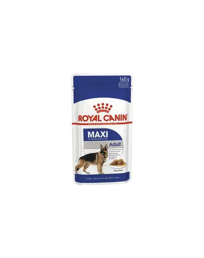 Royal Canin Maxi Adult Hrana Umeda Caine talie mare 10x140 g