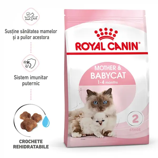 Royal Canin Mother BabyCat hrana uscata pisica, mama si puiul, 2 kg