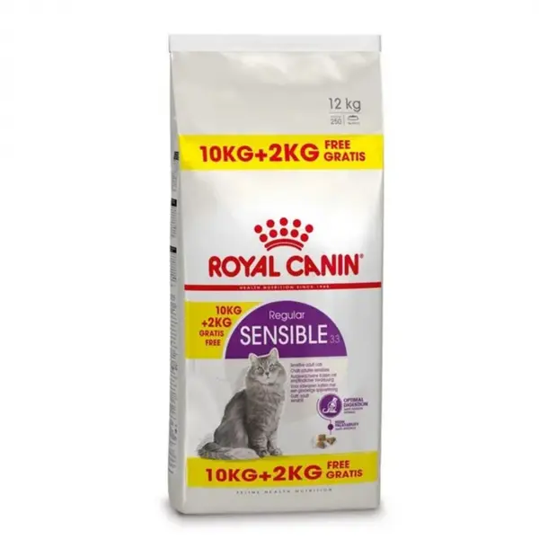 Royal Canin Sensible 33, 10 + 2 KG gratis
