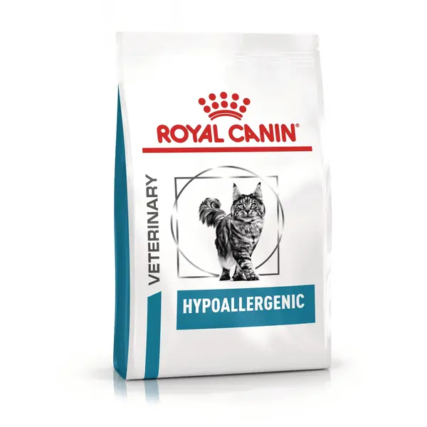 ROYAL CANIN VD Hypoallergenic, dietă veterinară, hrană uscată pisici, alergii, 400g